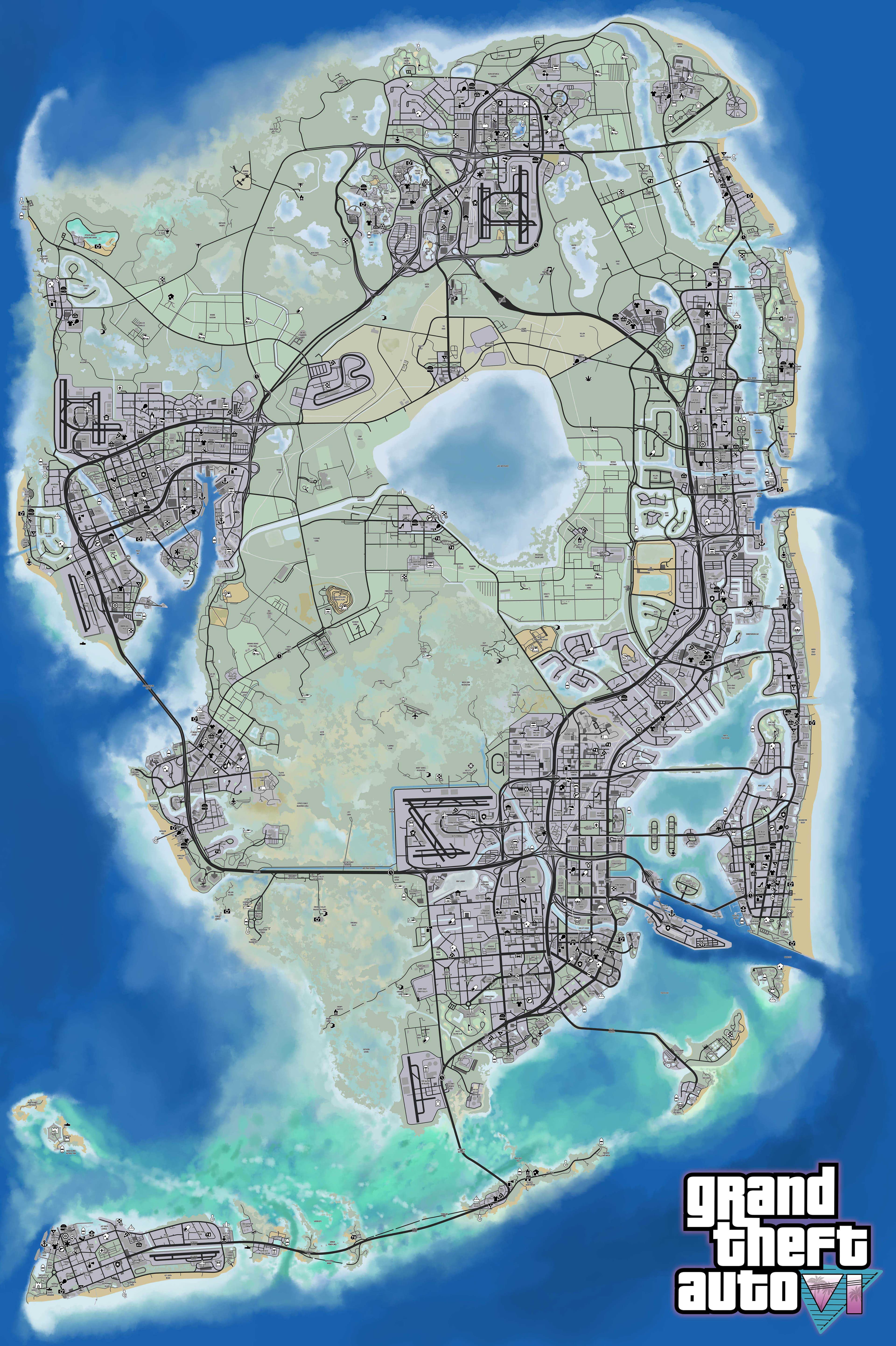 Cover Image for Unveiling the GTA 6 Map: Unraveling Clues and Speculating Locations